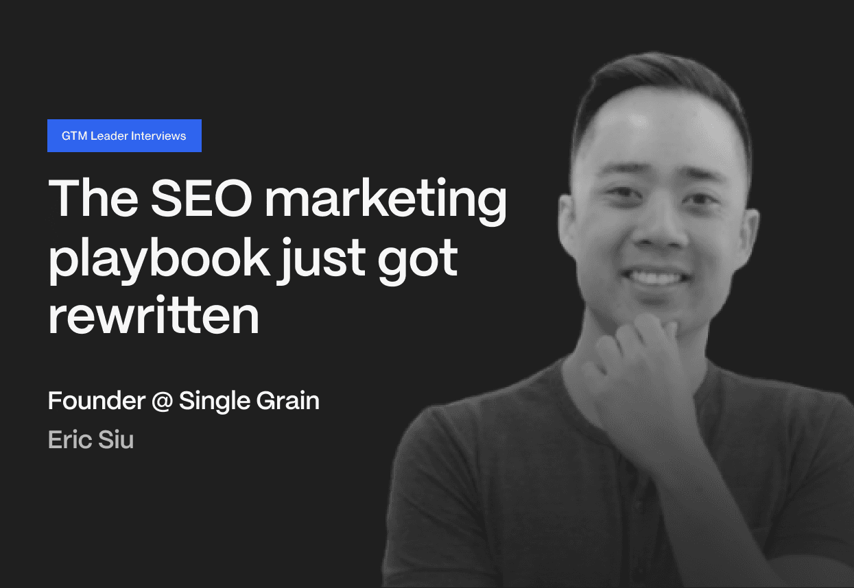 Eric Siu (Single Grain) on SEO Shifts in a Post-AI World and Founder Resilience