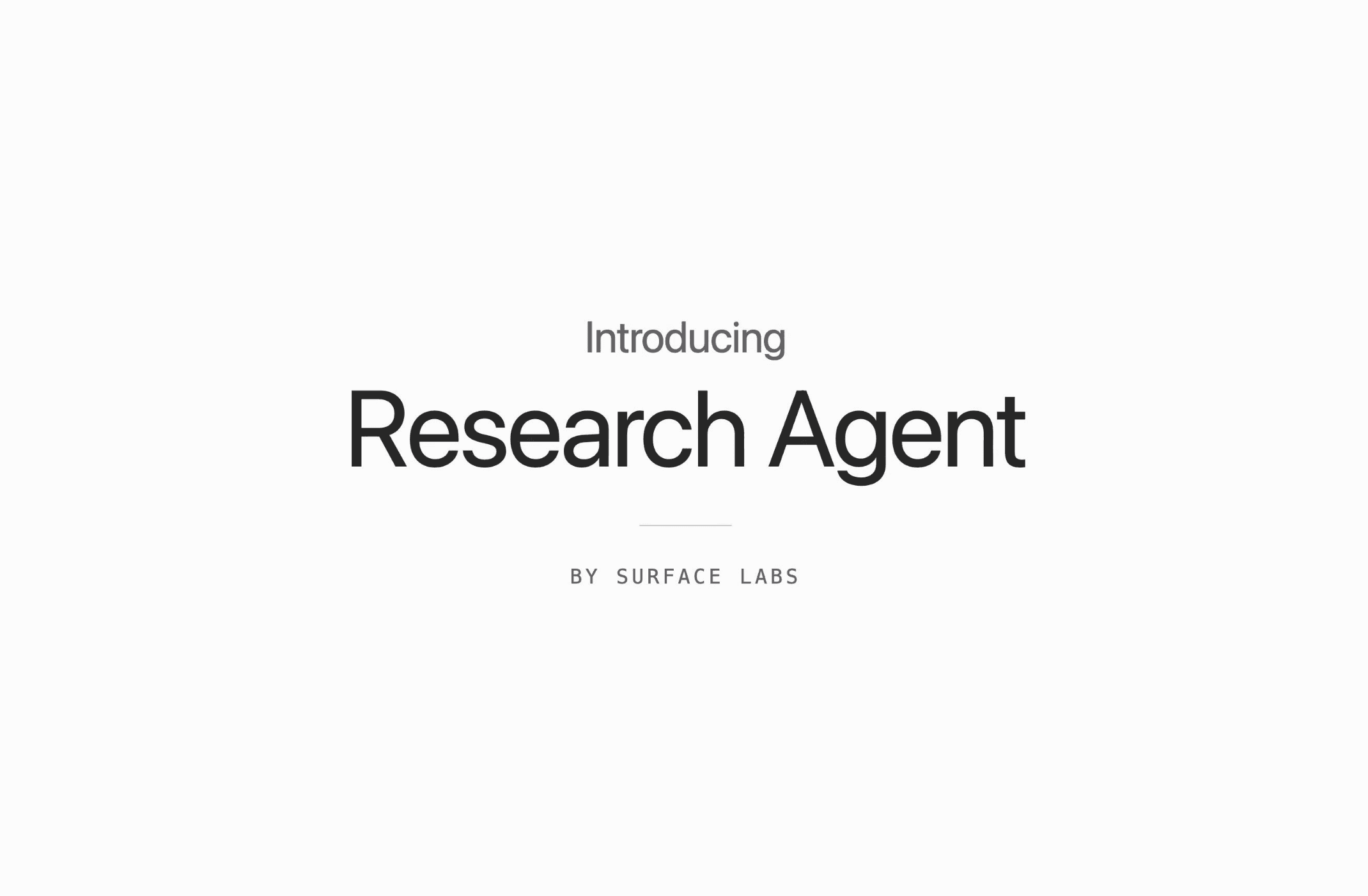 Research Agent