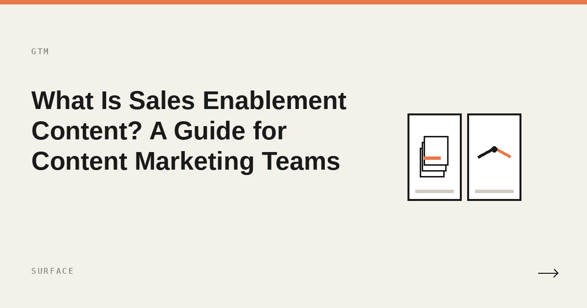 What Is Sales Enablement Content? A Guide for Content Marketing Teams